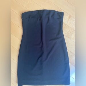 Mini strapless tube dress